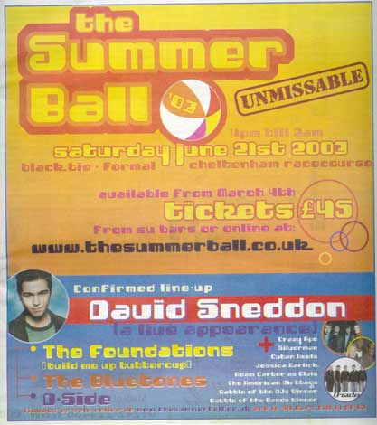 Summer Ball Poster